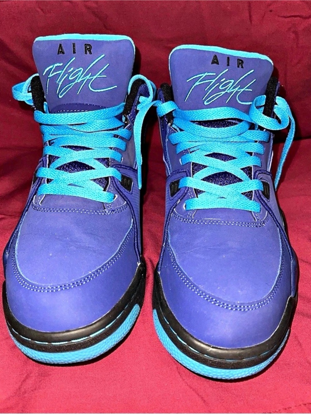 Nike Air Flight 89 Men's Sneakers Purple & Blue US 10.5